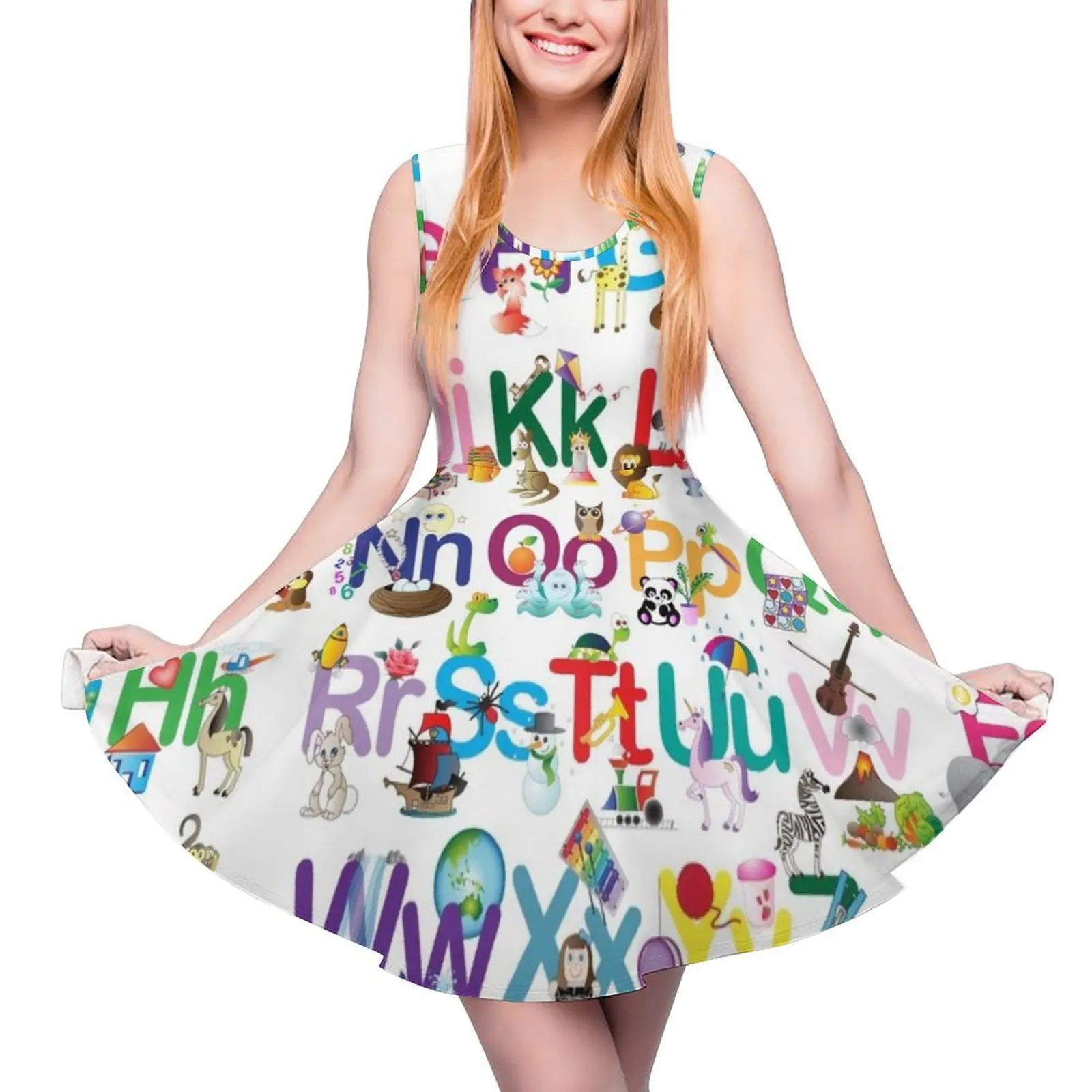 

Alphabet for kids Round Neck Dress sexy dress women's summer dresses 2024 dresses for womens 2024 ceremony dresses