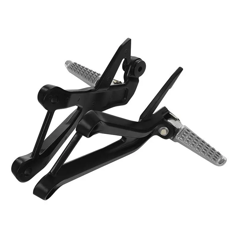 PAPAページ Motorcycle Rear Passenger Foot Pegs Bracket Pedal For
