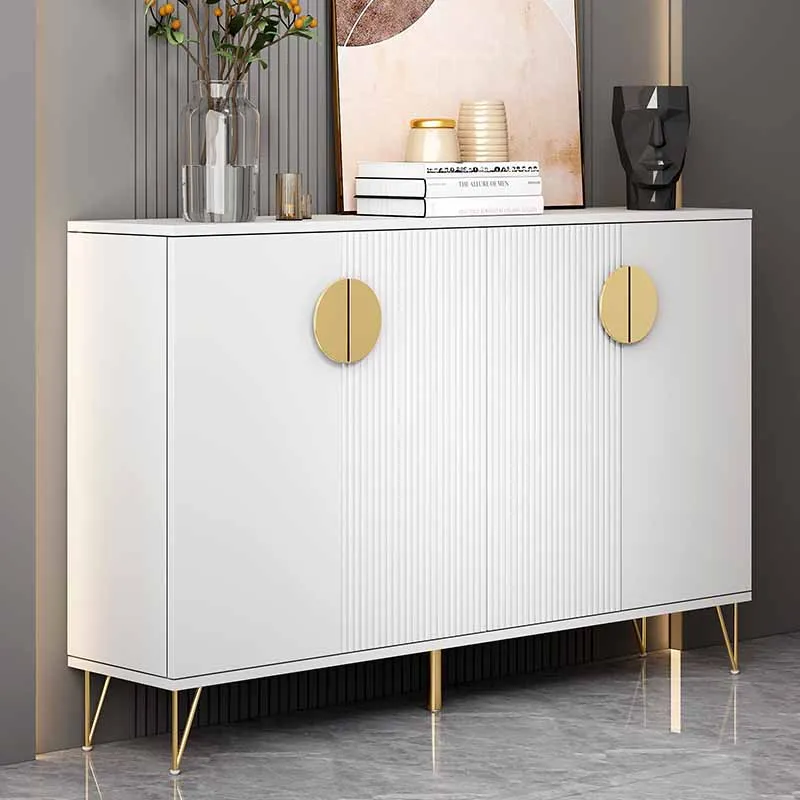 

White Bookshelf Living Room Cabinets Display Jewelry Desk Organizer Cabinet Storage Multifunctional Szafki Do Salonu Furniture