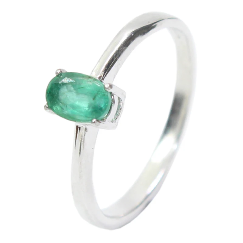 925 Silver Ring 4mm*6mm Natural Gemstone Ring Gold Plating Sapphire Ruby Emerald Topaz Opal Jewelry silver ring silver rings gold plated rings gemstone ring gold plated silver ring emerald gemstone ring natural stone ring