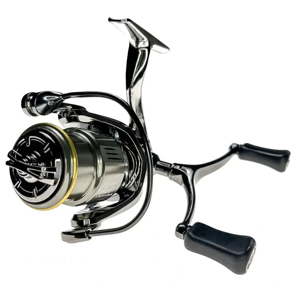 

Non-Gap Fishing Reel Metal Spool Max Drag 8-12KG High Speed Carp Saltwater Freshwater Wheel 1000/2500/3500 Series Pesca