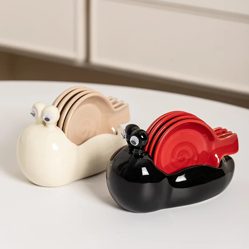 Snail Ceramic Small Dish Household Flavor Dish Dip Soy Sauce Seasoning Vinegar Seasoning
