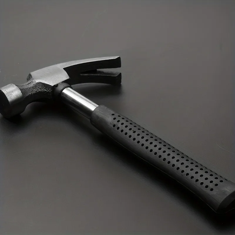 Mini Claw Hammer Multi-functional Nail Hammer DIY Steel Hammer Head for Home Decoration Maintenance Car Escape Backup