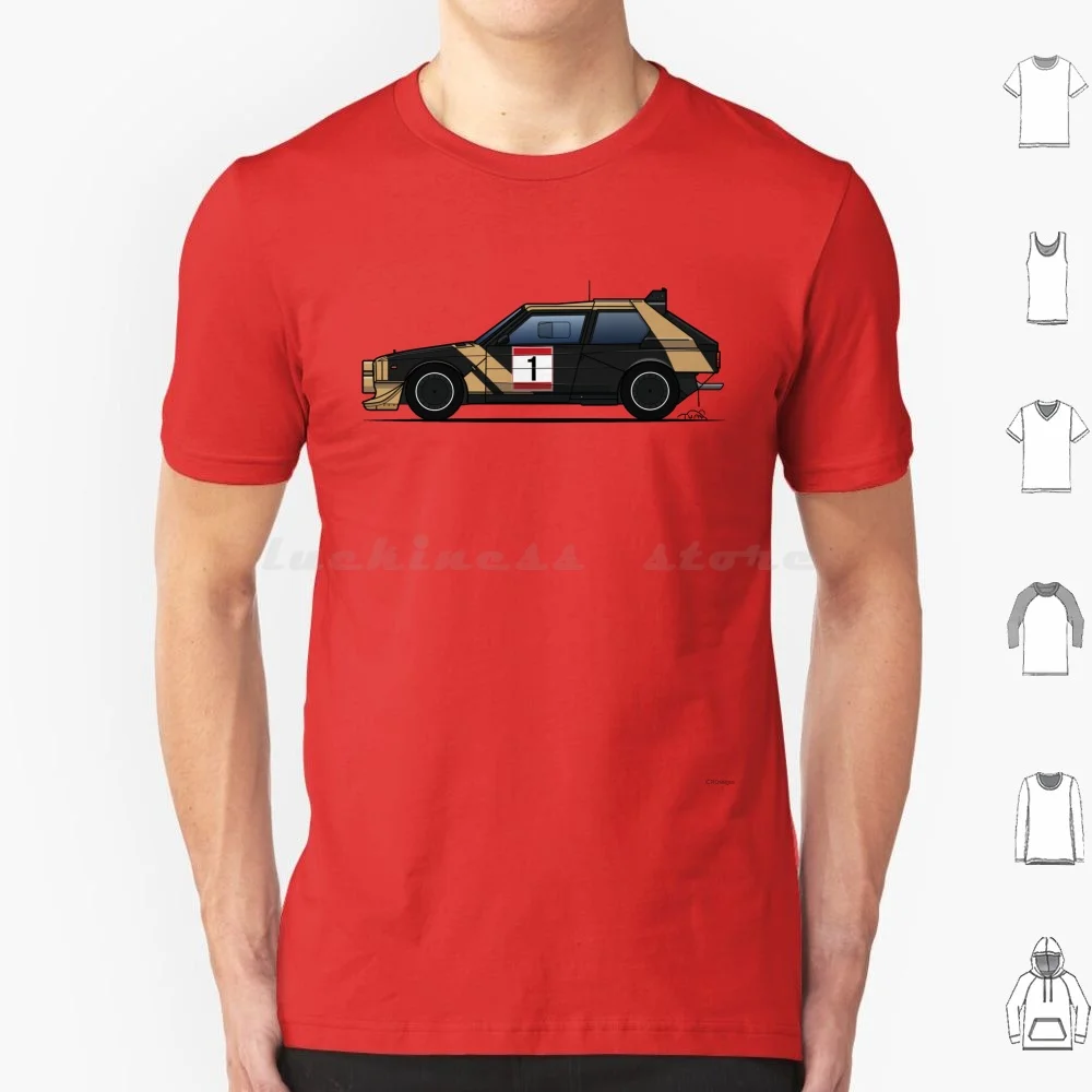 Delta S4 Nero T Shirt Cotone Uomo Donna Stampa Fai Da Te Delta Lancia Lancia Delta Lancia Delta S4 Lancia Delta S4 Lancia Delta S4