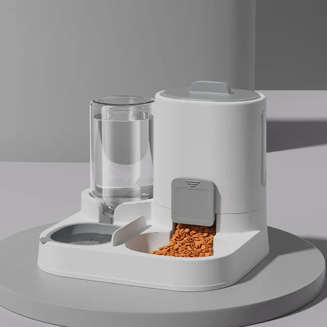 Dual Bowl for Dog & Cat - Food Bowl + Water Bowl, Spill-Proof Pet Feeding Supplies, Non-Slip Design for Small/Medium/Large Pets 4