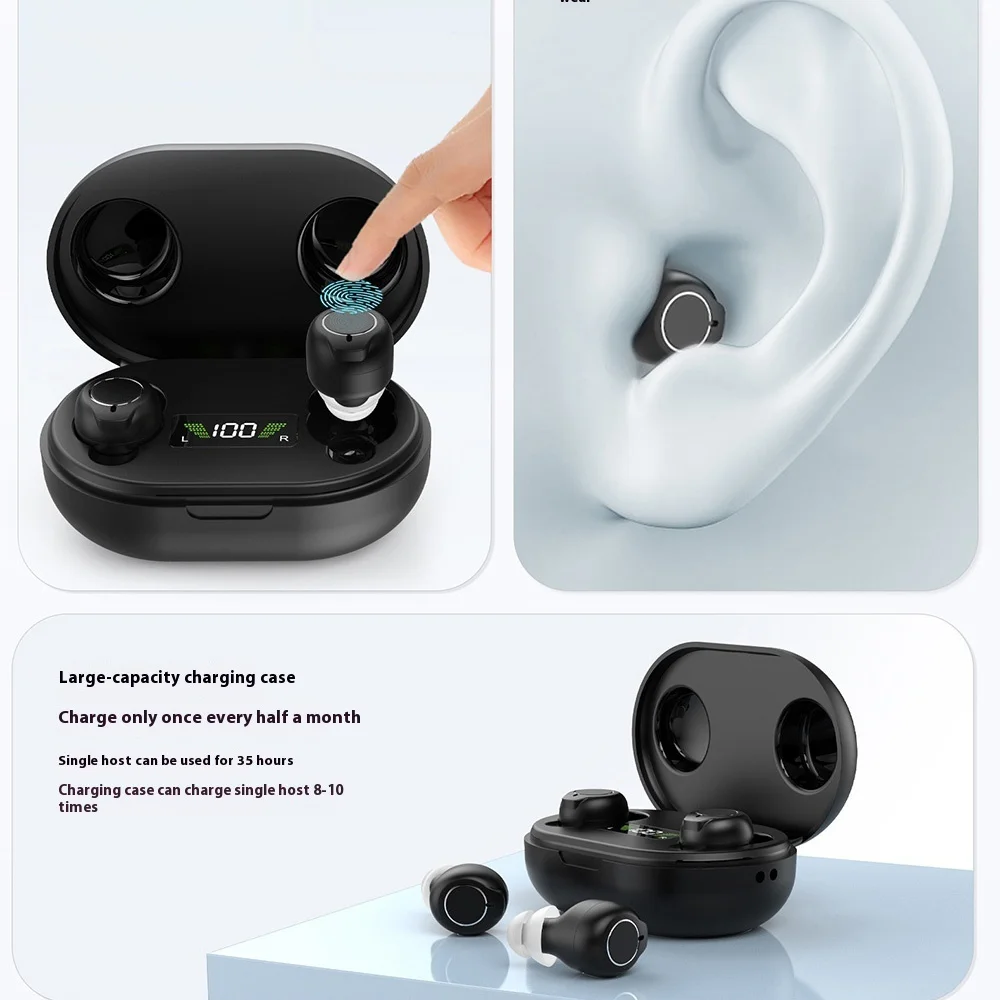 Rechargeable Hearing Aid Digital Sound Amplifier Audifonos Adjustable Portable H