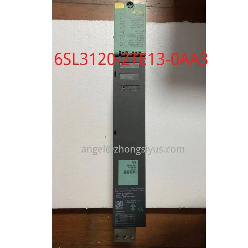 

6SL3120-2TE13-0AA3 SINAMICS S120 двухмоторный модуль 3 A/3 A в хорошем состоянии, функциональный, нормальный 6SL3120 2TE13 0AA3