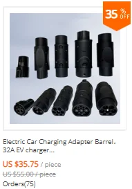 New energy vehicle external discharge gun electric power take-off switch socket conversion power supply used on the car