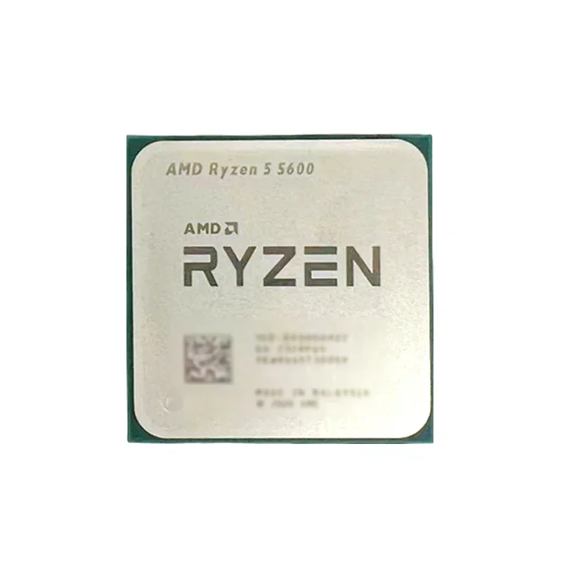 AMD R5 5600 6코어 12스레드 35GHz AM4 오리지널 칩 장기간 안정적인 서버 및 워크스테이션용