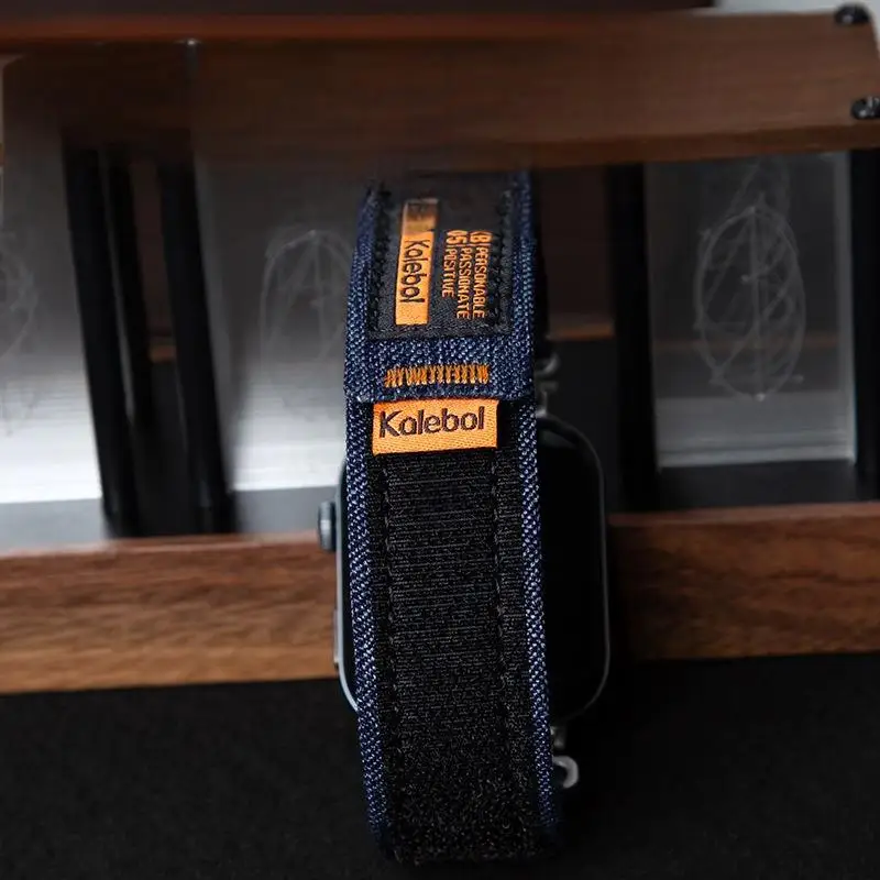 Denim Velcro Nylon Strap - Adjustable Replaceable Bracelet