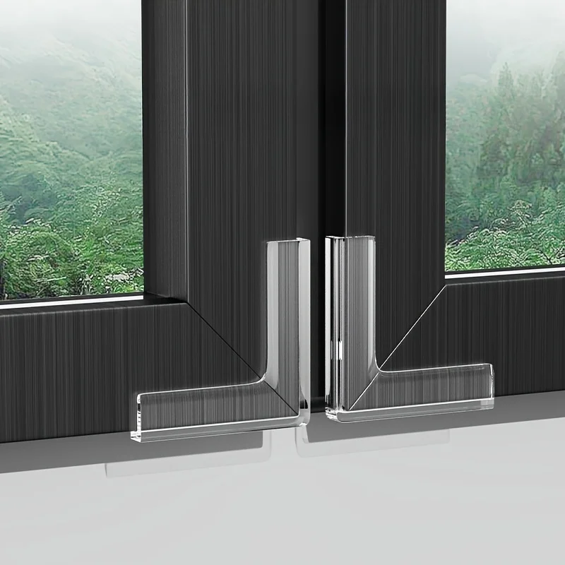 Transparent Anti-collision Angle Table Corner Protection Cover Glass Table Soft Rubber Corner Protector