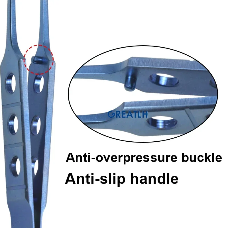 Ophthalmic Corneal Forceps Eye Forceps Stainless Steel/Titanium Eyelid Tools Ophthalmic Instrument, ophthalmic surgical instruments