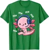 Axolotl Gaming Kids Boys Girls Kawaii Anime Video Game Pew Gamer T-Shirt Gift Cute Gamesolotl Graphic Tee Tops Teens Clothes 4