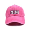 Embroidered Letter Baseball Cap Female Couple Student Cap Male Japanese Spring Summer Sun Hat Tongue Caps 5