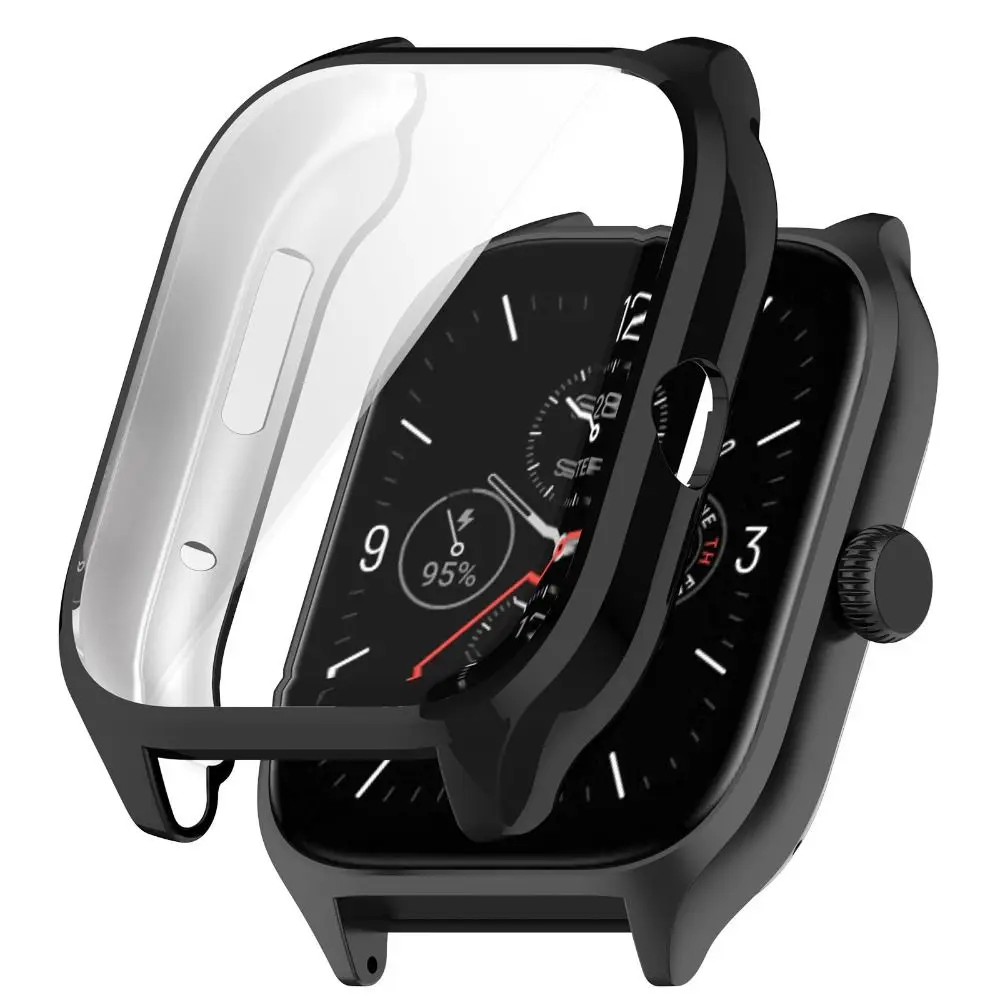 스마트 워치 범퍼 화면 보호기, Amazfit GTS 4 보호 케이스, TPU 전체 보호기, Huami Amazfit GTS4 커버 셸