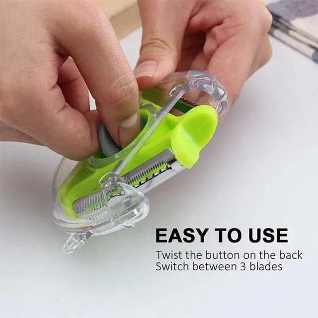 3-in-1 Stainless Steel Peeler 3