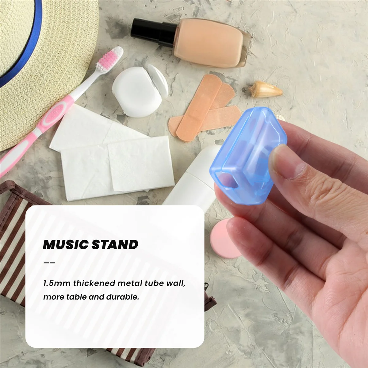 10 Pcs Portable Brushes Cap Cases Covers Toothbrush Holder Home World Tourism Camping (Random Color)