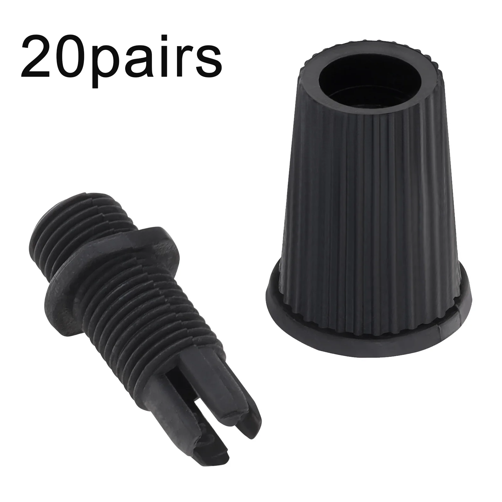Cable Glands Plastic Strain Reliefs Connectors Cord Grips for Pendant Hanging Light / Ceiling Lighting / Wiring 20 Pairs
