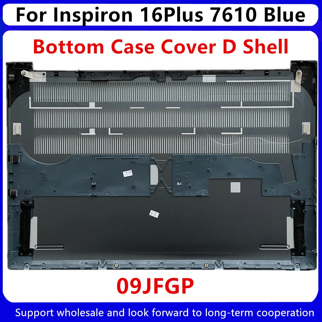 para Dell Inspiron 16plus 7610 Lcd Traseira Capa Superior Case Azul com Cola 0hnyf4 Hnyf4 Case Superior Palmrest Capa Inferior Novo - Imagem 6