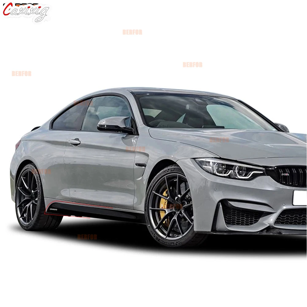 퍼포먼스 로고 스티커 사이드 스커트 비닐 튜닝 자동차 액세서리, BMW F30 F31 F32 F33 F22 F23 F15 F85 F10 E60 E61 G30 E90 M