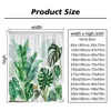 Periodic Table Shower Curtain Modern Fun Chemistry Elements For Students Home Decor Polyester Fabric Bathroom Curtain With Hooks 6