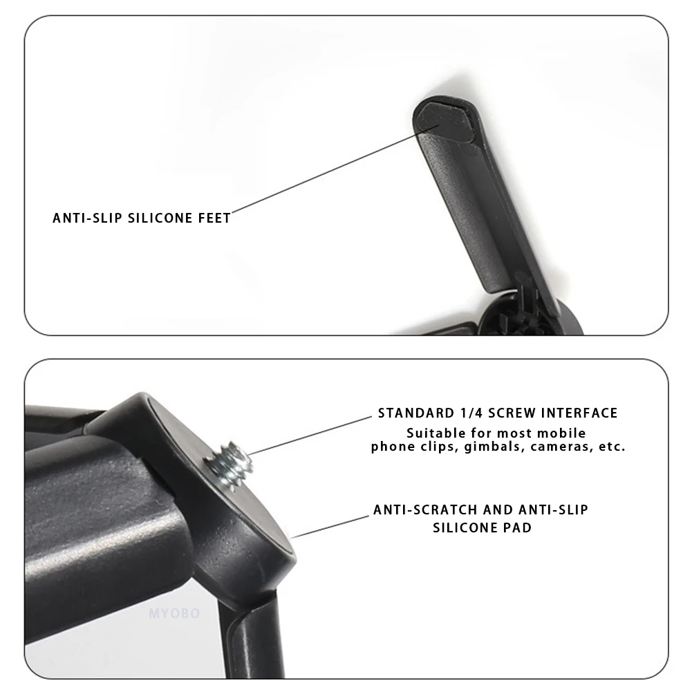 Action Camera Accessories Mini Tripod For DJI Osmo Pocket 3
