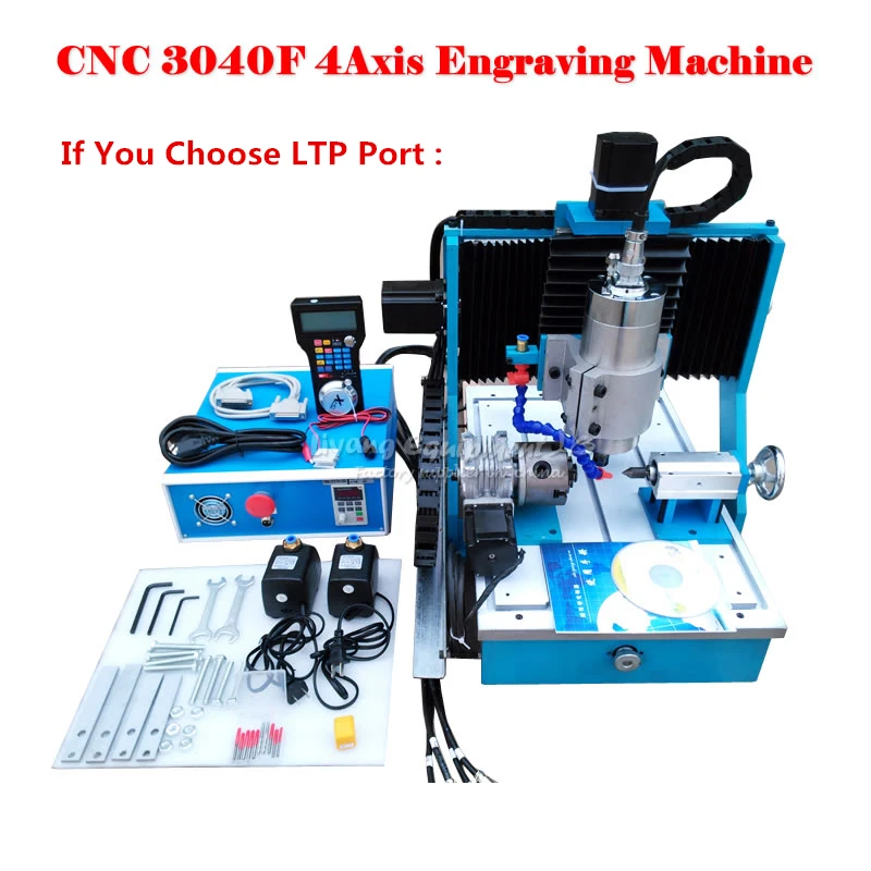 

LY CNC 3040L Router Machine 3/4 axis USB Port 1.5KW Linear Guide Rail CNC Router Engraving Drilling and Milling Machine