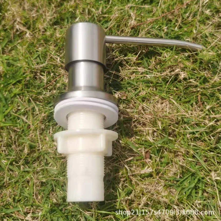 Soap Dispenser Soap Pump Deck Mounted Kitchen 350ml Stainless Steel Pump