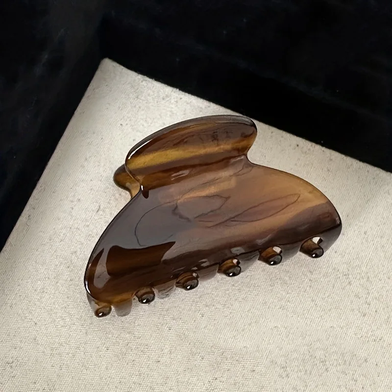 Acetate Hair Claw Clip for Women Elegant Shark Hair Clasp Barrettes Medium Size Sweet Hair Accessories | Non-Slip Headwear Gifts