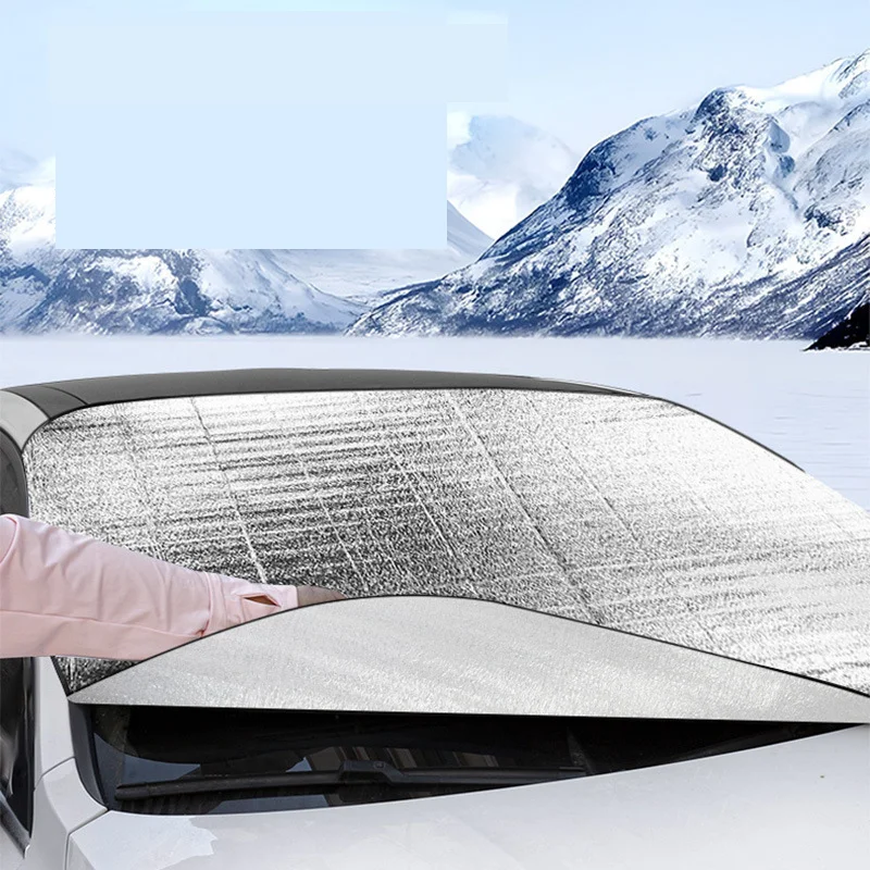 200x70CM Car Windshield Sun Shade Protection Anti-Snow Anti-Frost Sun Cover for Car Windscreen