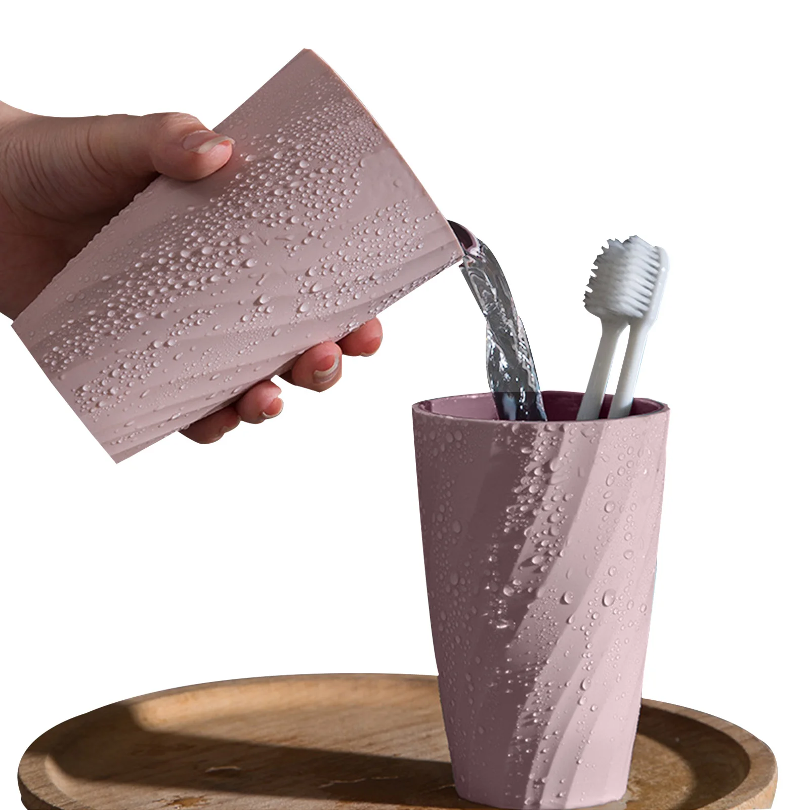 Ensemble d'accessoires de salle de bains en céramique or Rose, ensemble de savon de lavage de salle de bains d'hôtel, bouteille de lotion de plat