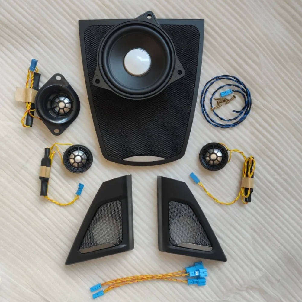 For Car BMW F10 F11 5 Series Front Door Harman Hi-Fi Sound Audio Head Treble Horn Tweeter Speskers Cover Accessories