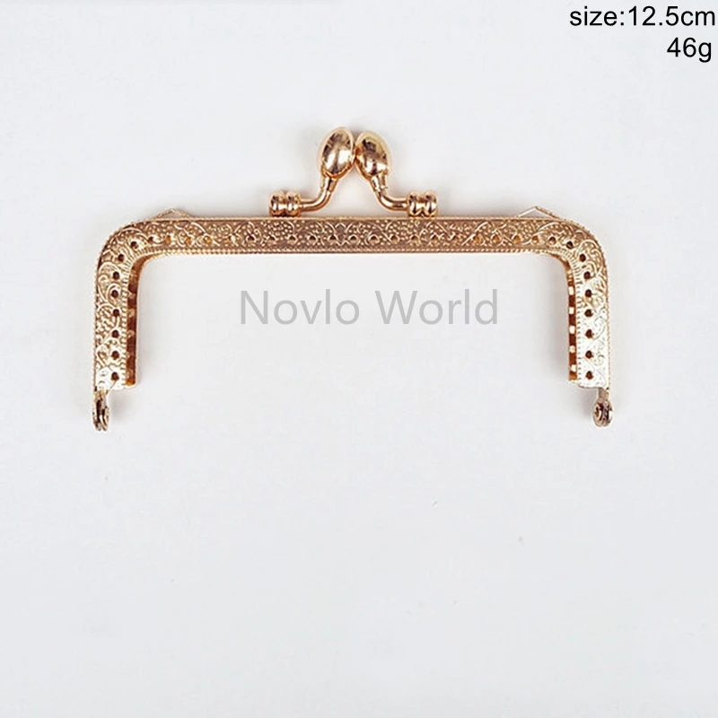 10pcs 8.5cm 10.5cm 12.5cm 15cm 18cm 20cm Frame Purse Handle Coins Bags Metal Kiss Clasp Lock Frame Accessories For Bag