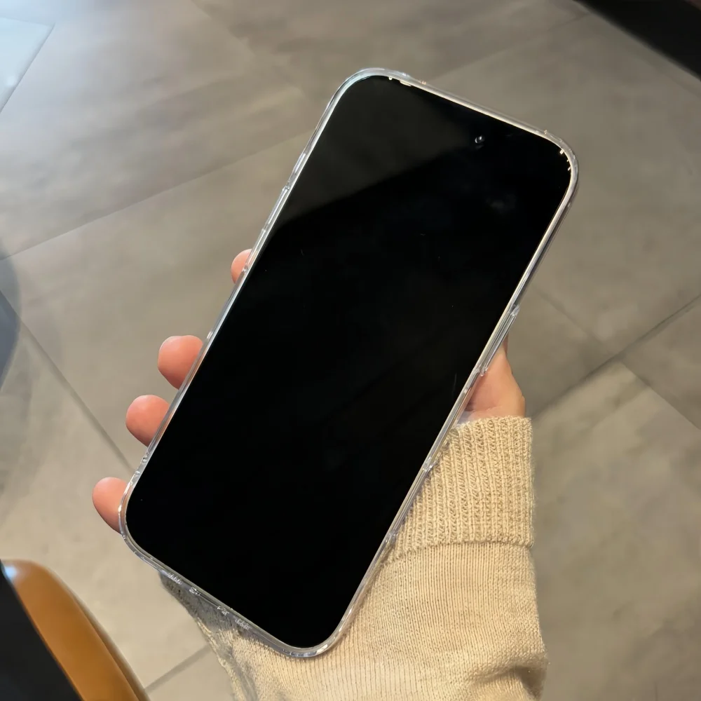 Plain Color HD Transparent Case For iPhone 17.
