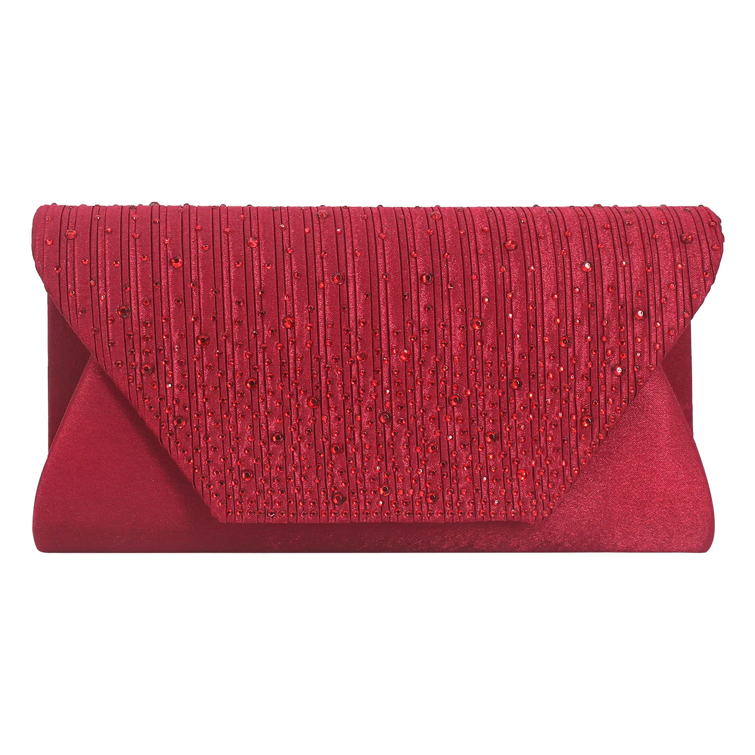 Fashion Simple Rhinestone Clutches Bag For Women Wedding Party Small Handbags Chain Shoulder Bag Crossbody Ladies Prom Clutch