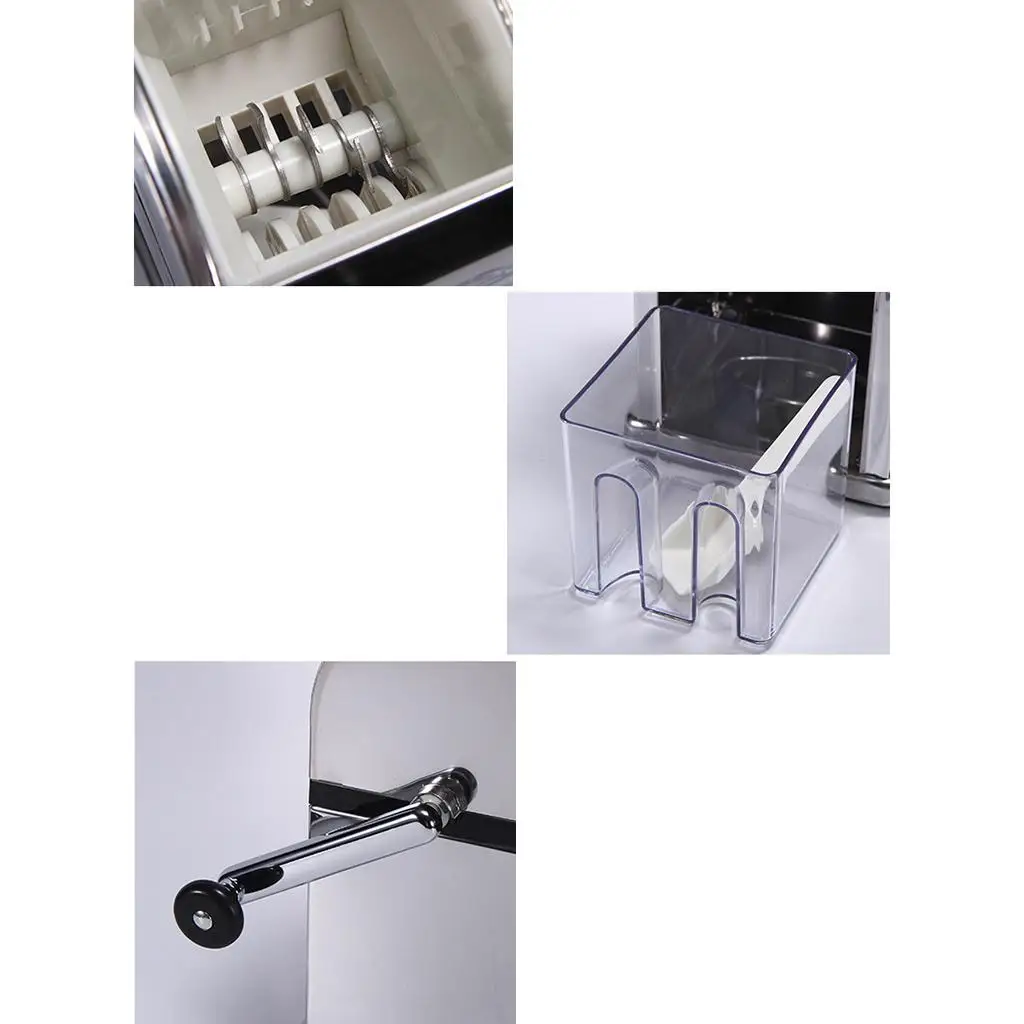 Manual Ice Crusher Mini Shaver Shredding Ice Block Breaking Machine DIY 5
