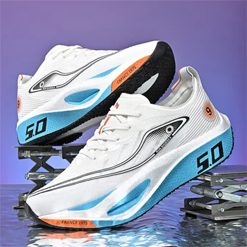 Unisex 2026 Full Carbon Plate Running Shoes Professional Marathon Racing Lightweight Bounce Cushion Breathable Sports Sneakers 1