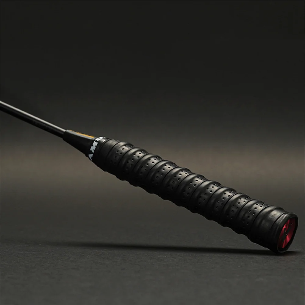 Description Picture 3 of item3/5 PCS  Tennis Rackets Grip Tape, Badminton Grip Tape Non-Slip Perforated Super Absorbent Pu Racket Handle, Professional Grip