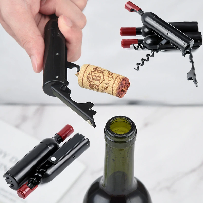 

Fashion Stainless Steel Wine Bottle Opener Creative Wine Bottle Fridge Magnets Cute Wine Beer Bottles Opener Wedding Decorations