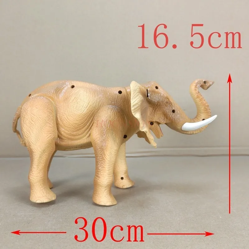 Children's Toys Electric Toy Elephant Model Animal Cries Can Walk Plastic Educational electric toy elephant model toys 3