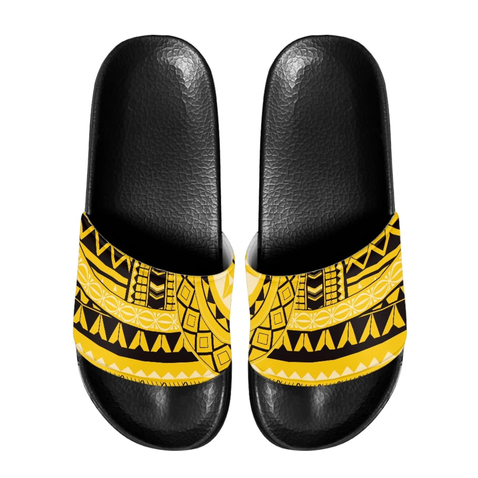 PolynesianTribalSamoanTotemTattooSamoaPrintsMenOutsideSlippers