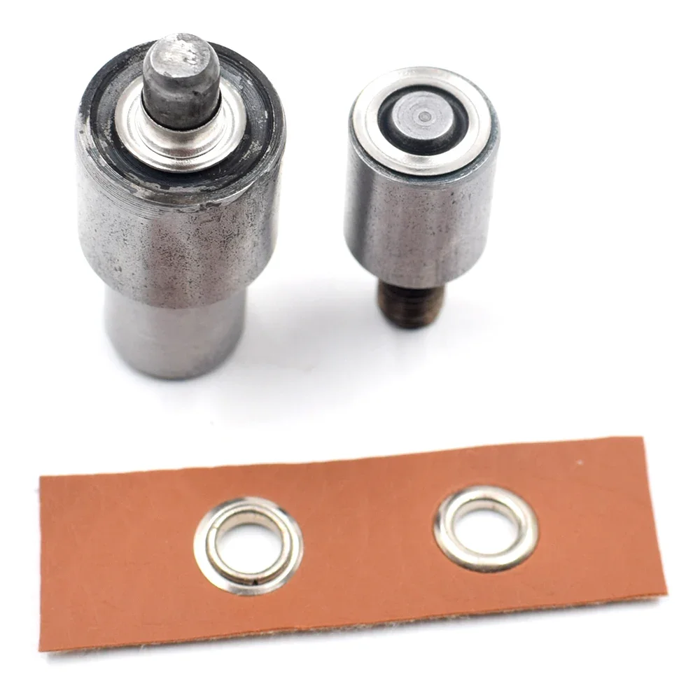 Metal Hole Eyelet Mold 12mm/6M Thread Press Eyelets Grommet Fasten Tool Die Set for Pression Machine