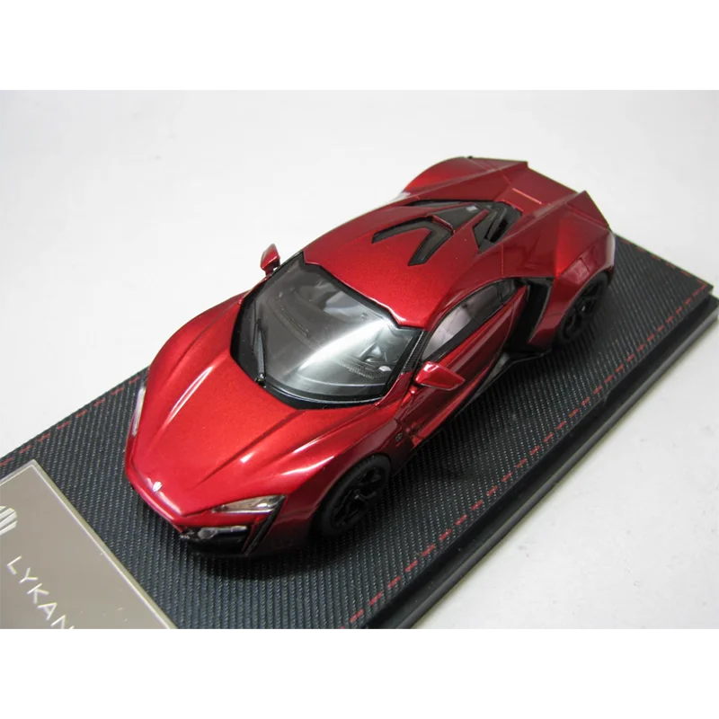 Lykan-ダイキャスト1:43 wモーターLykanHypersport合金車モデル、静的