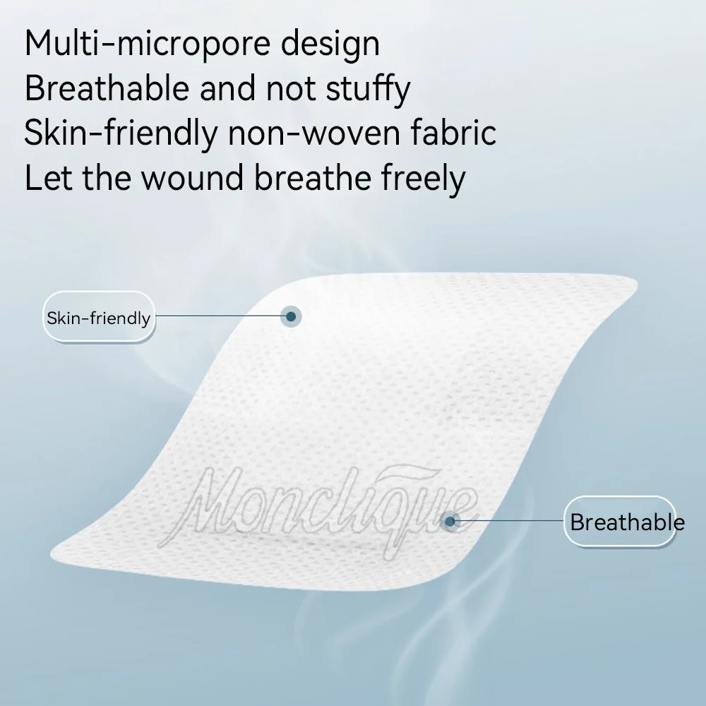 10-30pcs Large Size Hypoallergenic Non-woven Medical Adhesive Wound Dressing Band Aid Bandage Large Wound First Aid 10x10/15cm