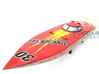 G26IP1 26CC Red Fiber Glass 50KM/H High Speed Gasoline Race ARTR RC Boat W/ Radio System Toucan Toys for Adults Gift THZH0074 2