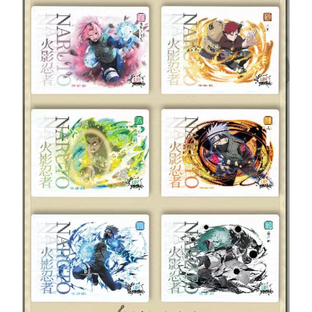 Naruto Collection Cards Booster Box YING CULTURE The Bonds of Konoha Rare Anime Playing Cards Hobby Gifts collectible cards,anime cards,anime trading cards