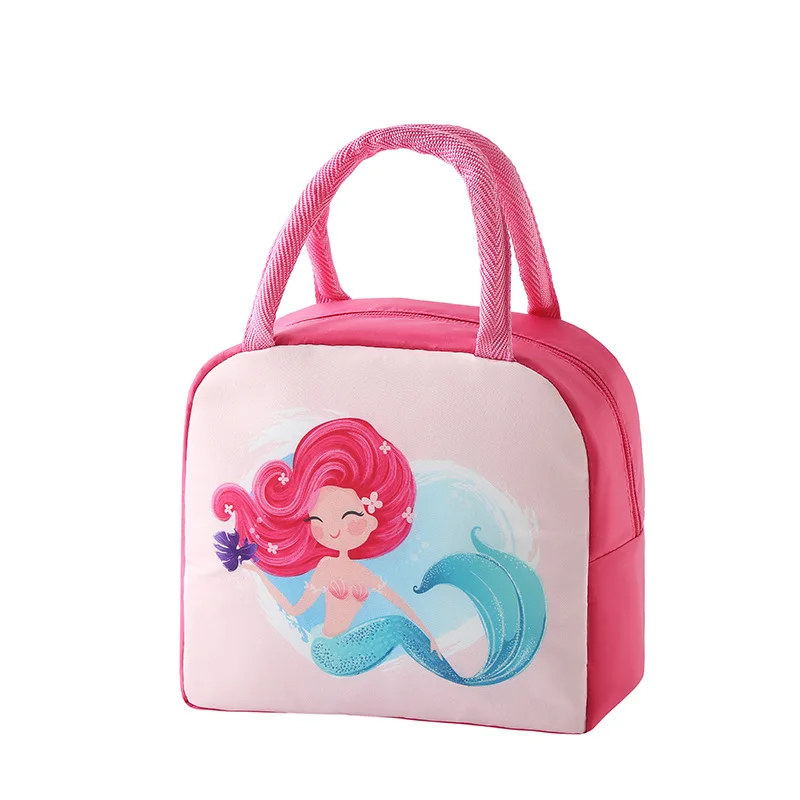 Portable Insulated Thermal Picnic Food Lunch Bag Box Cartoon Tote Food Fresh Cooler Bags Pouch For Women Girl Kids Children Gift