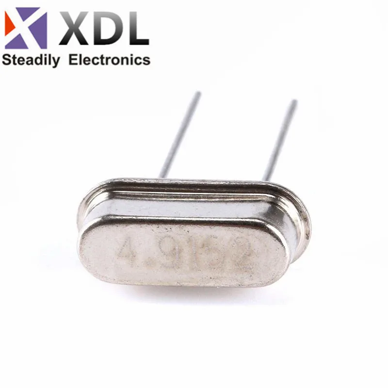 10pcs 4.9152M Quartz Resonator Passive Crystal Oscillator HC-49S 4.9152 MHz 49S 4.9152MHz