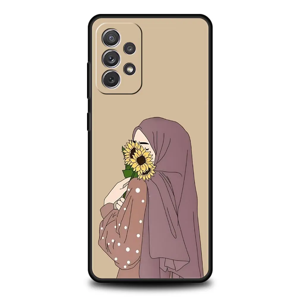 Elegant Muslim Arabic Girl Design Phone Case Cover - Artistic Protection