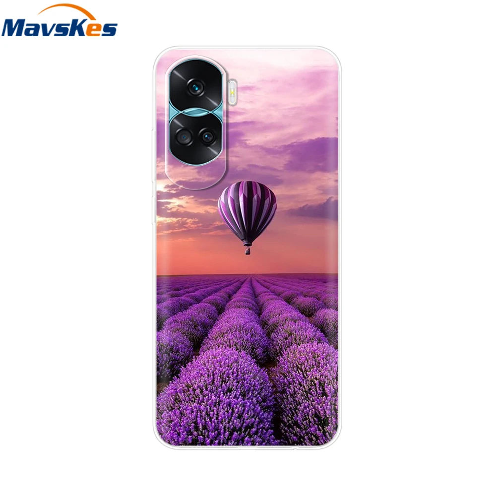 For Honor 90 Lite Case Cover for Huawei Honor 90 Pro 5G Fundas Silicone Soft Clear TPU Phone Cases honor90 90Lite 5G Pro Bumper